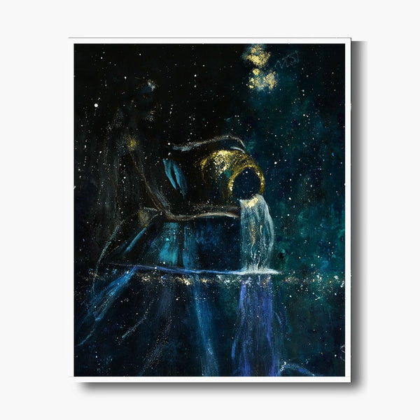 AQUARIUS – ART of ZODIAC | Limited Fine Art Edition